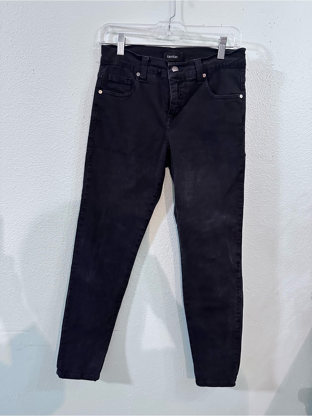 Karen Kane Black Stretch Skinny Jeans Women’s Size 4